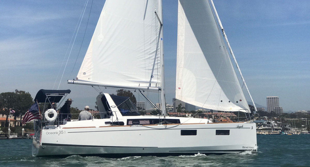 beneteau 35.1 - newport beach sailing charters