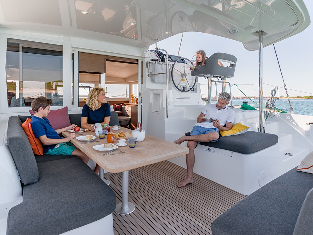 the best catamaran for families in Newport Beach